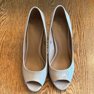 Merona Women's Elegant Beige Peep Toe Heels